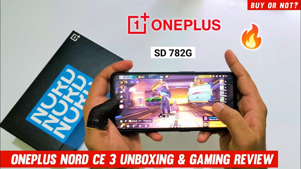 OnePlus Nord CE 3 5g Unboxing & Gaming Test⚡OnePlus Nord CE 3 Free Fire Gameplay, ff Test |SD 782G 🔥