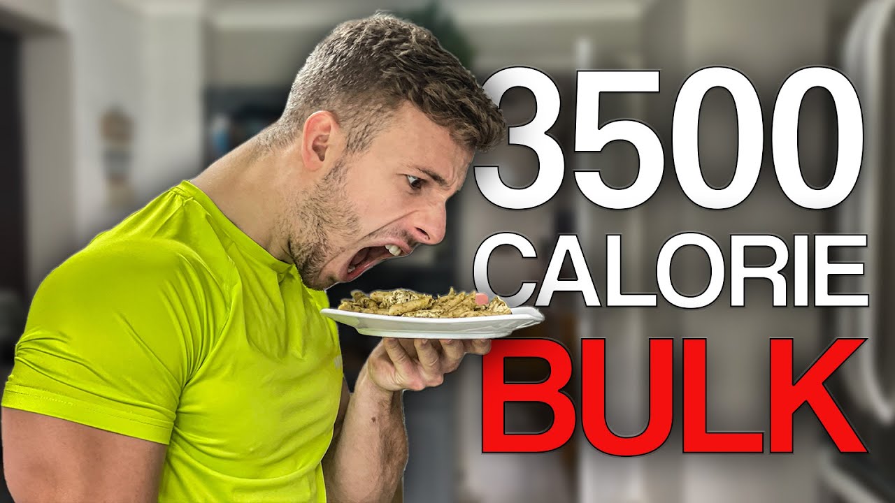 SIMPLE FULL DAY OF EATING ON A BULK | 3500 CALS