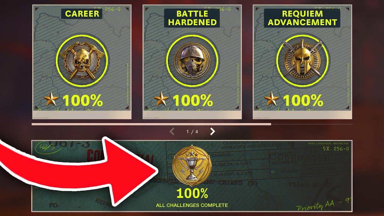 All 3 100% CALLING CARDS IN COLD WAR! ZOMBIES, MULTIPLAYER, AND CAMPAIGN! ALL100% REWARDS