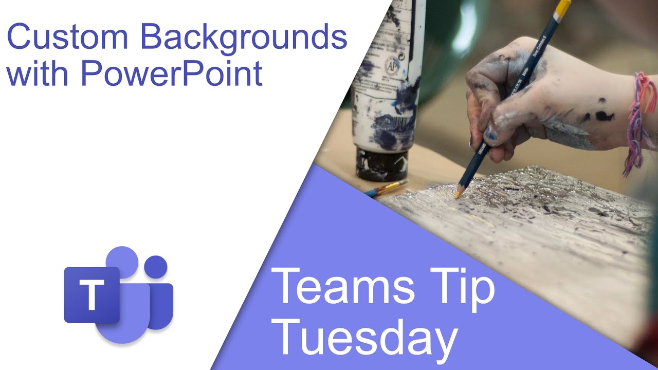 Making custom Microsoft Teams Meeting backgrounds with PowerPoint