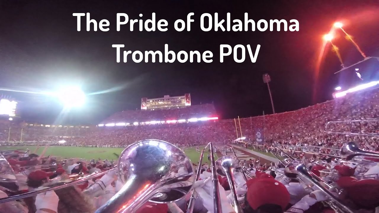 The Pride of Oklahoma - Trombone Cam 09-24-2022