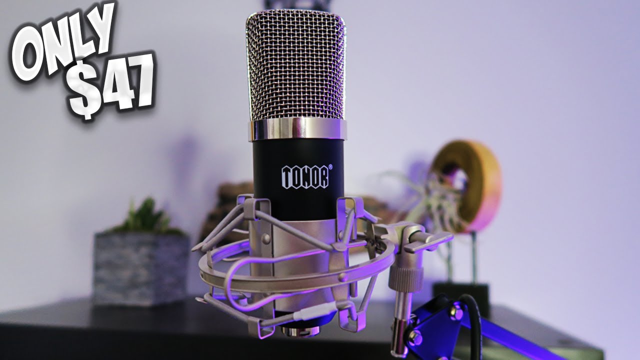 FULL AUDIO KIT FOR ONLY $47!! - TONOR  BM 700  Pro Condenser Microphone XLR to 3.5mm Mic Review!