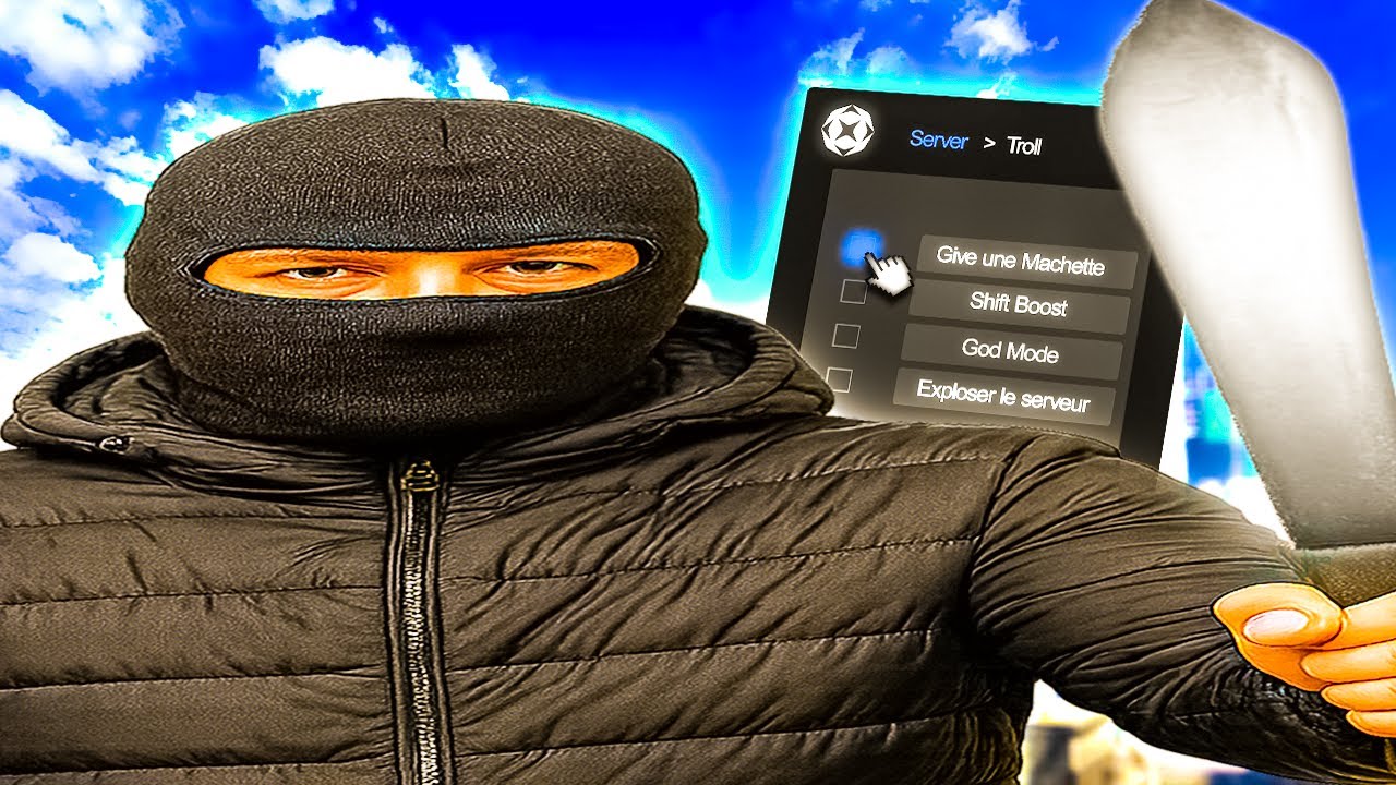 J'AI ATTAQUÉ DES SERVEUR GTA RP A LA MACHETTE - TROLL