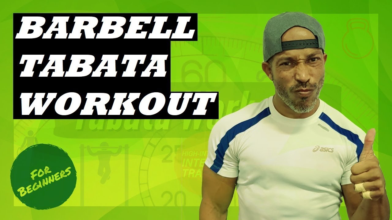 Barbell Tabata Workout 😜 Tabata Barbell Complex 😜 Barbell Tabata Exercises 😜✅🔥