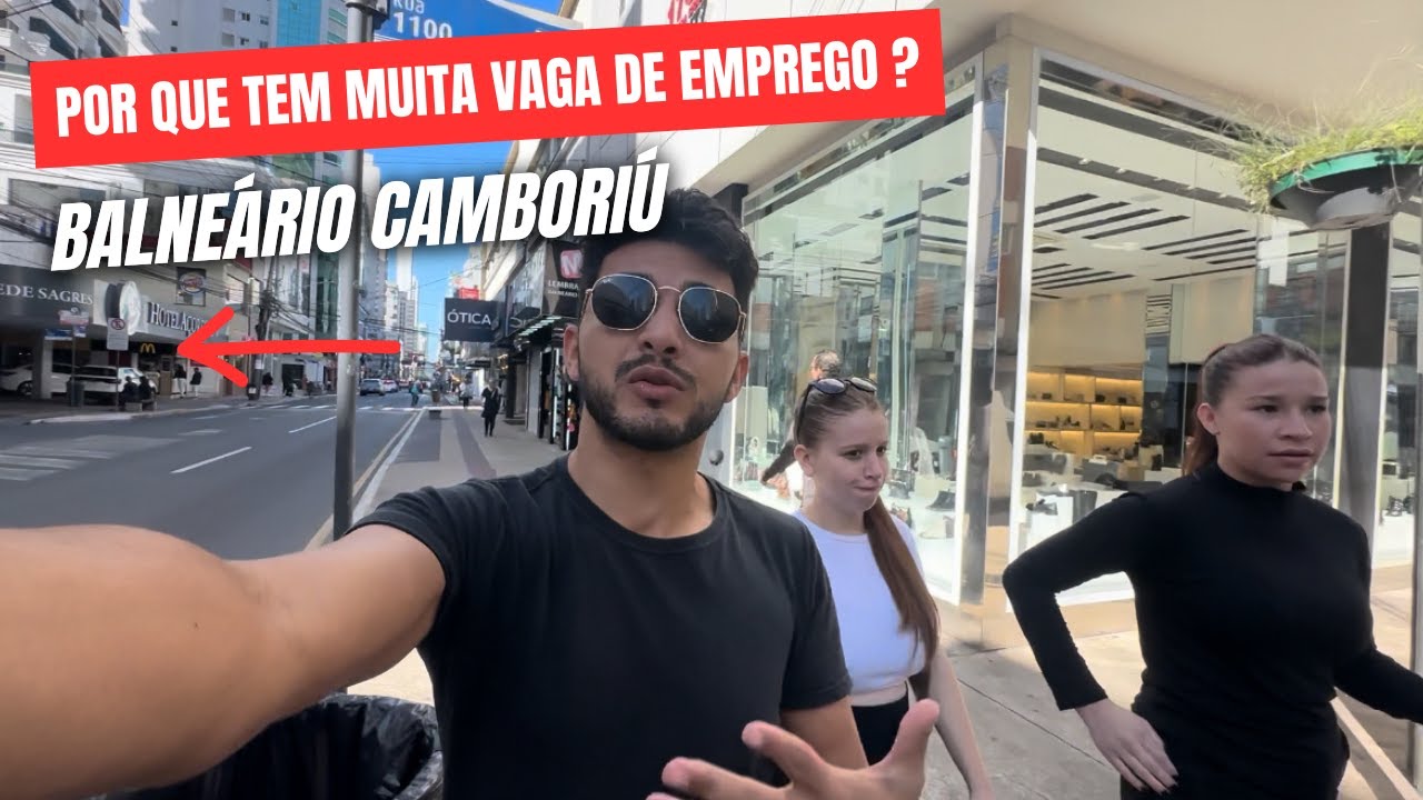 EMPREGOS SOBRANDO EM BALNEÁRIO CAMBORIÚ