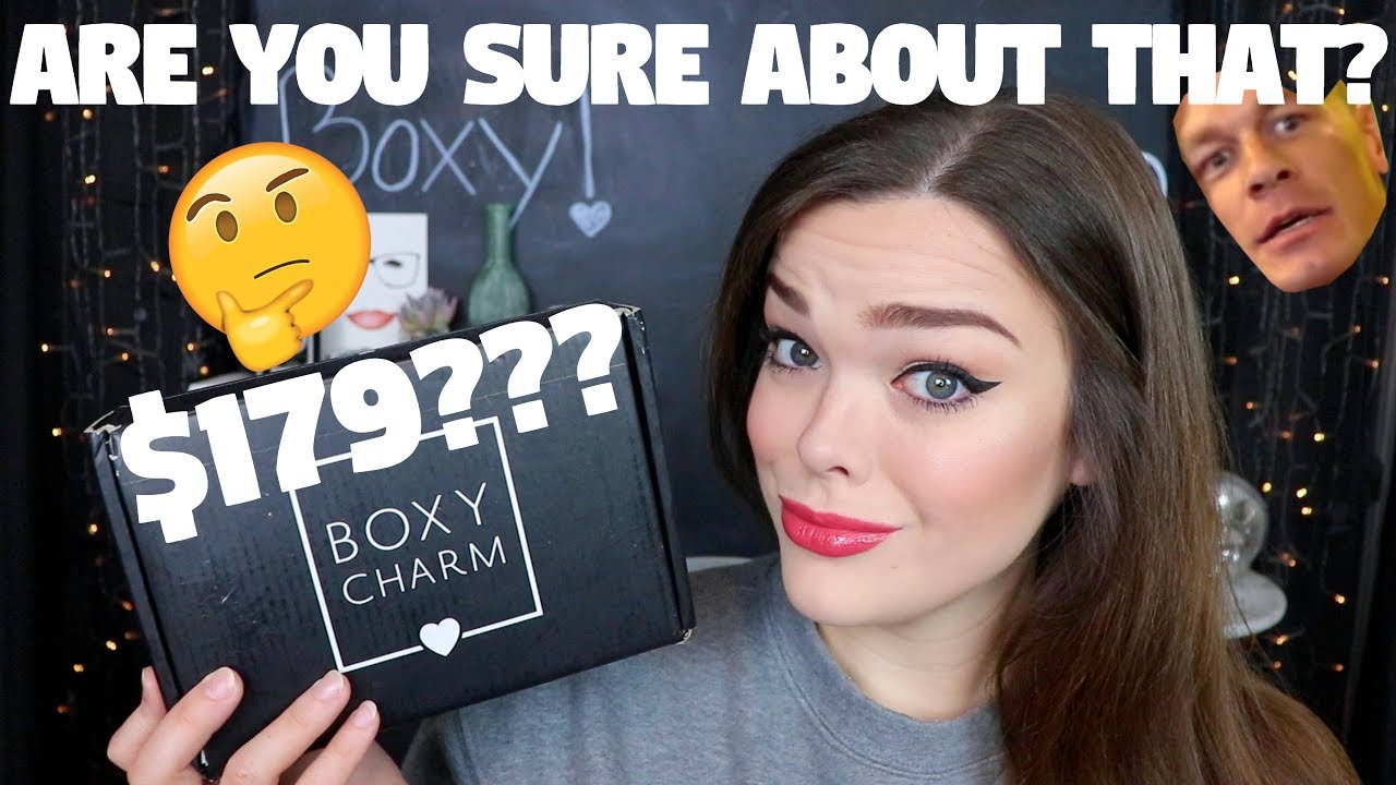 BOXYCHARM UNBOXING + Try On May 2018 | $179 Value....but is it really???