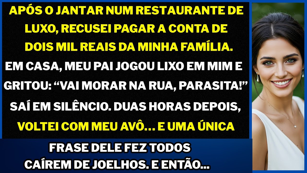 Minha família jogou lixo em mim e gritou: “Vai morar na rua, parasita!” Mas o que eu fiz depois…
