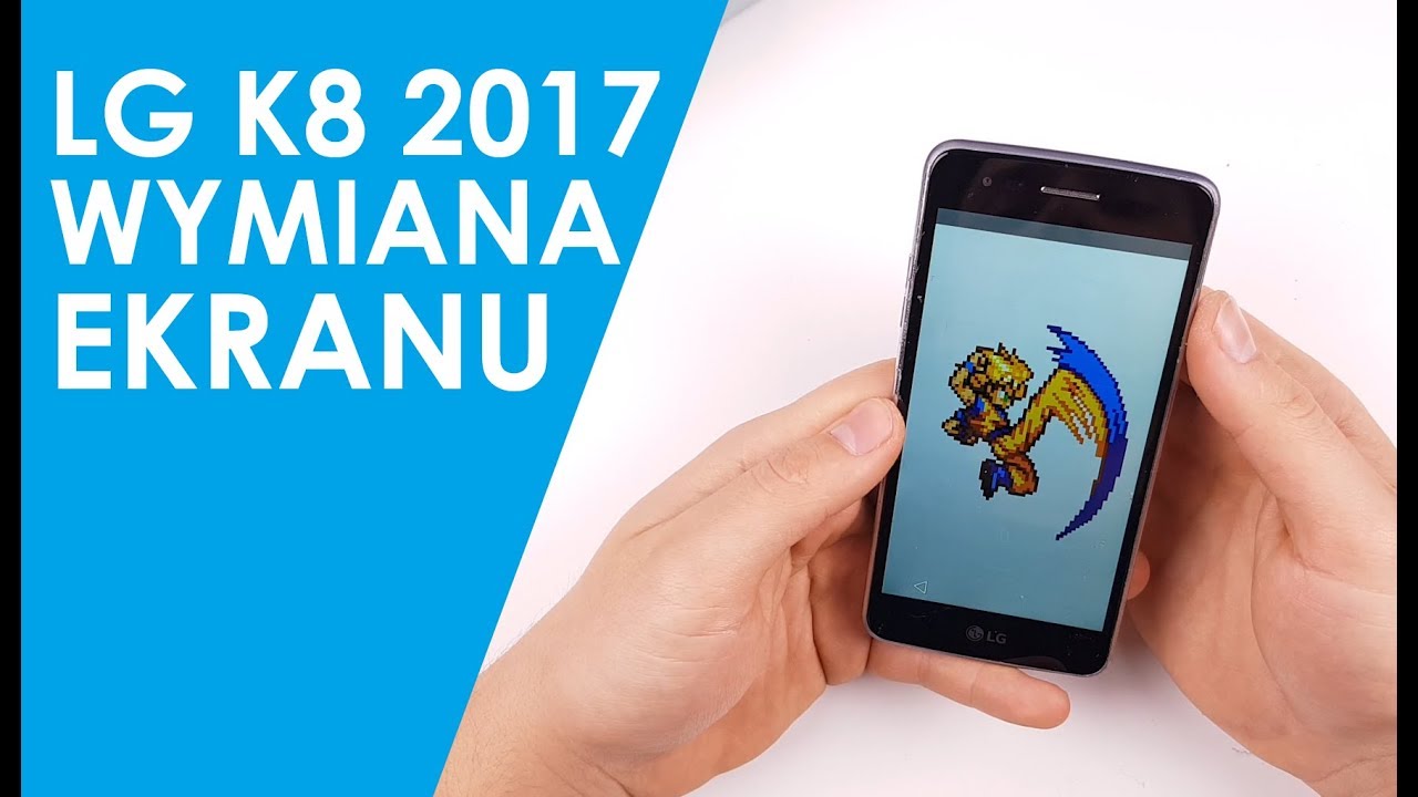 LG K8 2017 Wymiana ekranu wyświetlacza LCD