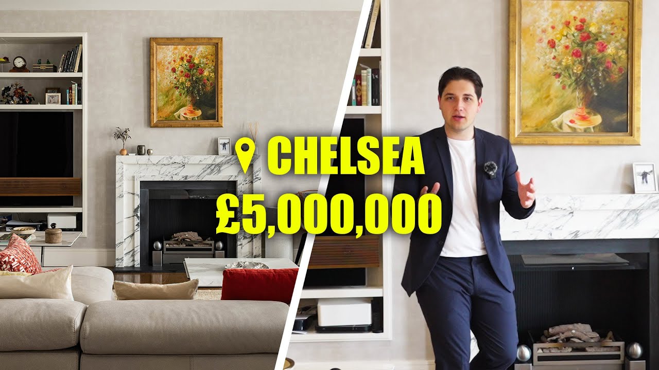 Inside a £5,000,000 Penthouse in Chelsea, London