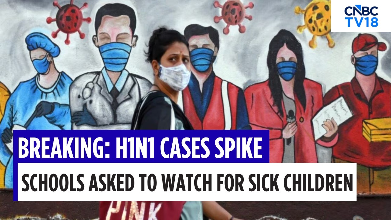 H1N1 Cases Rise In Delhi & Karnataka | Parents Advised To Keep Sick Children Home | H1N1 News |N18V