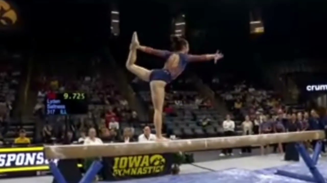 Chloe Cho 9.9 Beam Illinois vs Iowa, Iowa State, & Illinois State 1-10-26