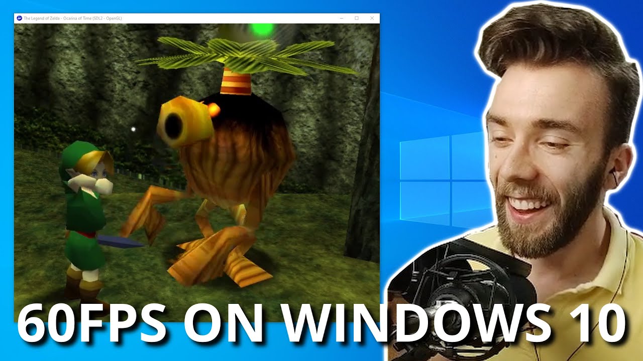 I got to play N64 Zelda on PC **NATIVELY**