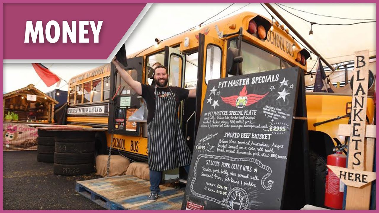 Dad turns old American school bus into a £400k restaurant