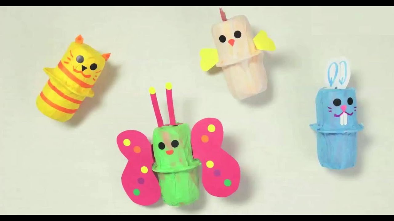 Fabriquer des maracas animaux. Bricolage de Carnaval pour enfant.