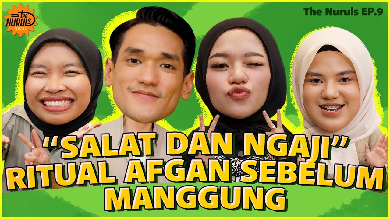 THE NURULS: AFGAN SEBELUM MANGGUNG RITUALNYA SHOLAT DAN NGAJI DULU, AISYAH: MASYA ALLAH PAK HAJI!