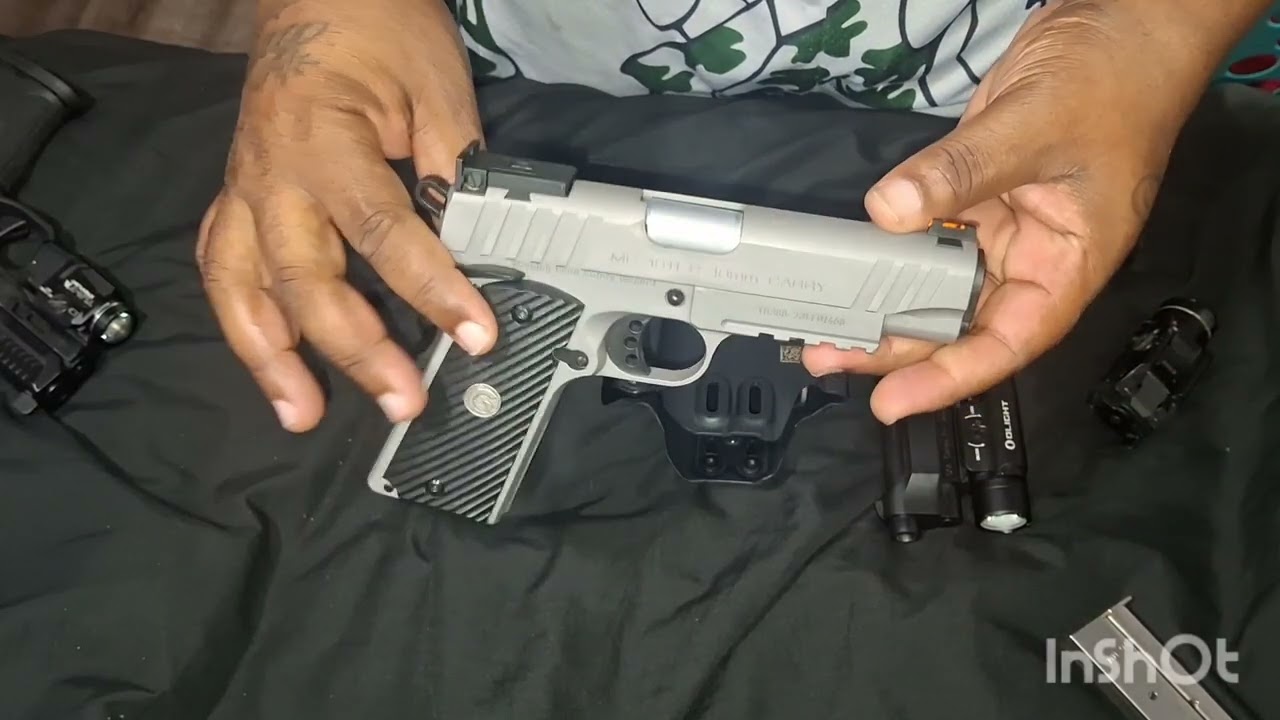 Crucial Concealment - Ambidextrous Universal Light Holster for TLR-1/TLR-1 HL | 