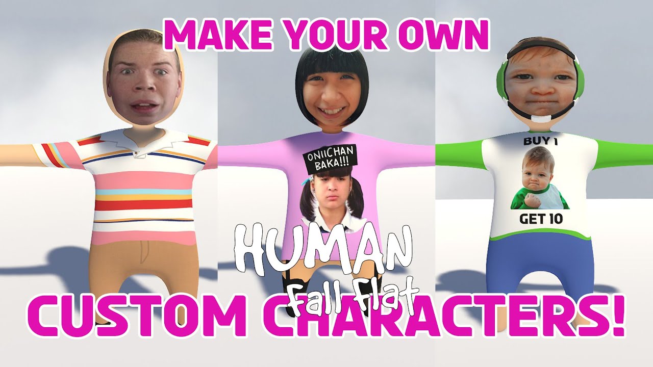 Human Fall Flat Create Own Custom Character 2025