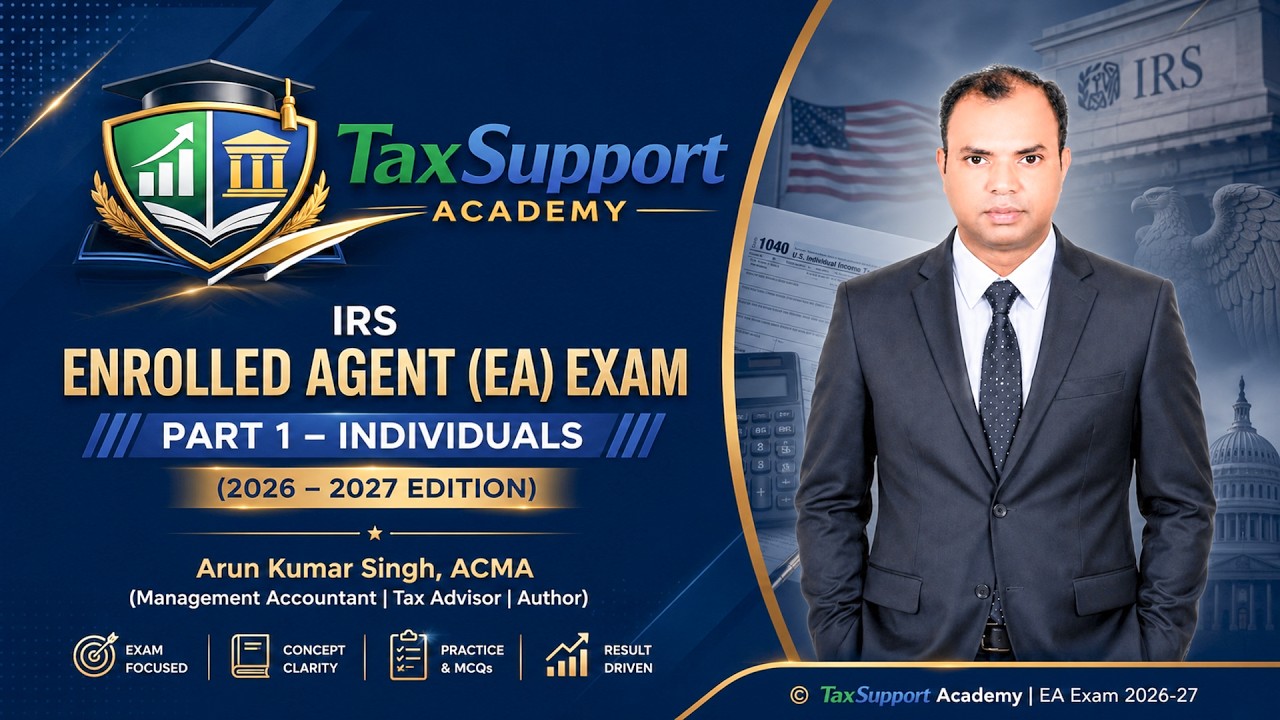 IRS Enrolled Agent (EA) Exam 2026-27 | EA Part 1 Individuals Full Course Intro#eaexam#EnrolledAgent