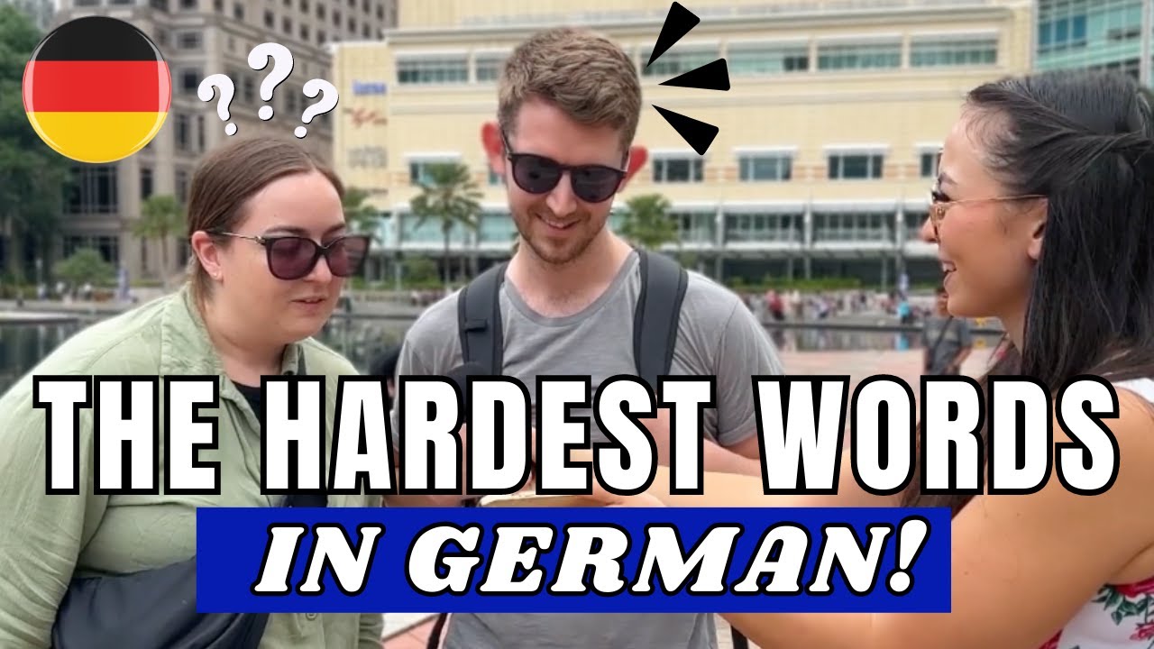 Can you pronounce German's most difficult words? | Pronunciation challenge