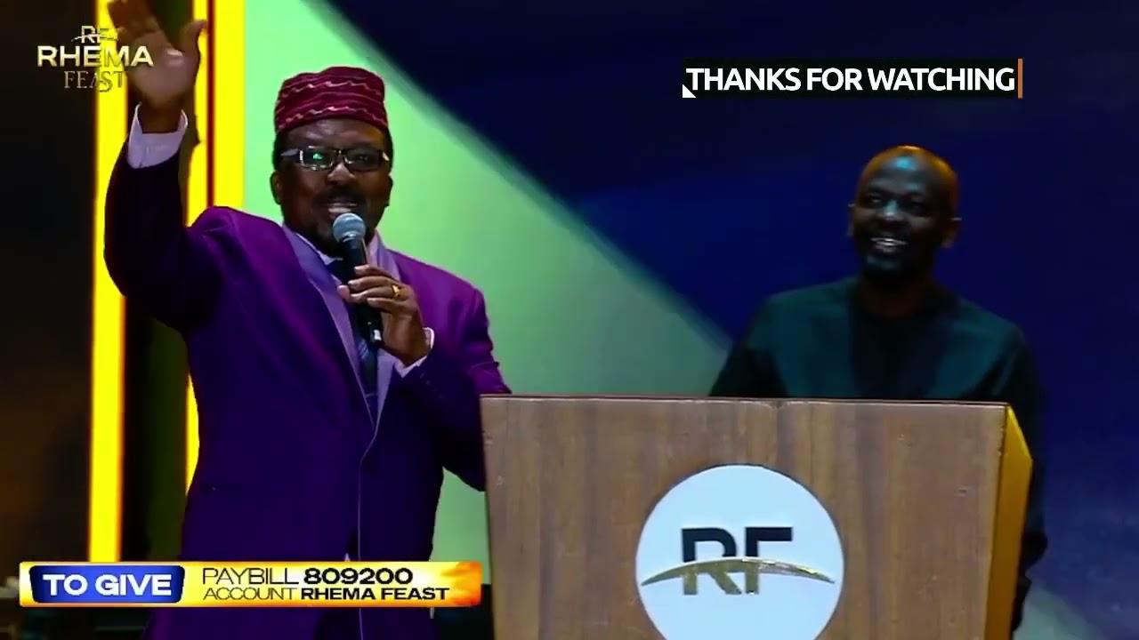 Pastor James Maina Nganga Stops reggae at Rhema Feast 