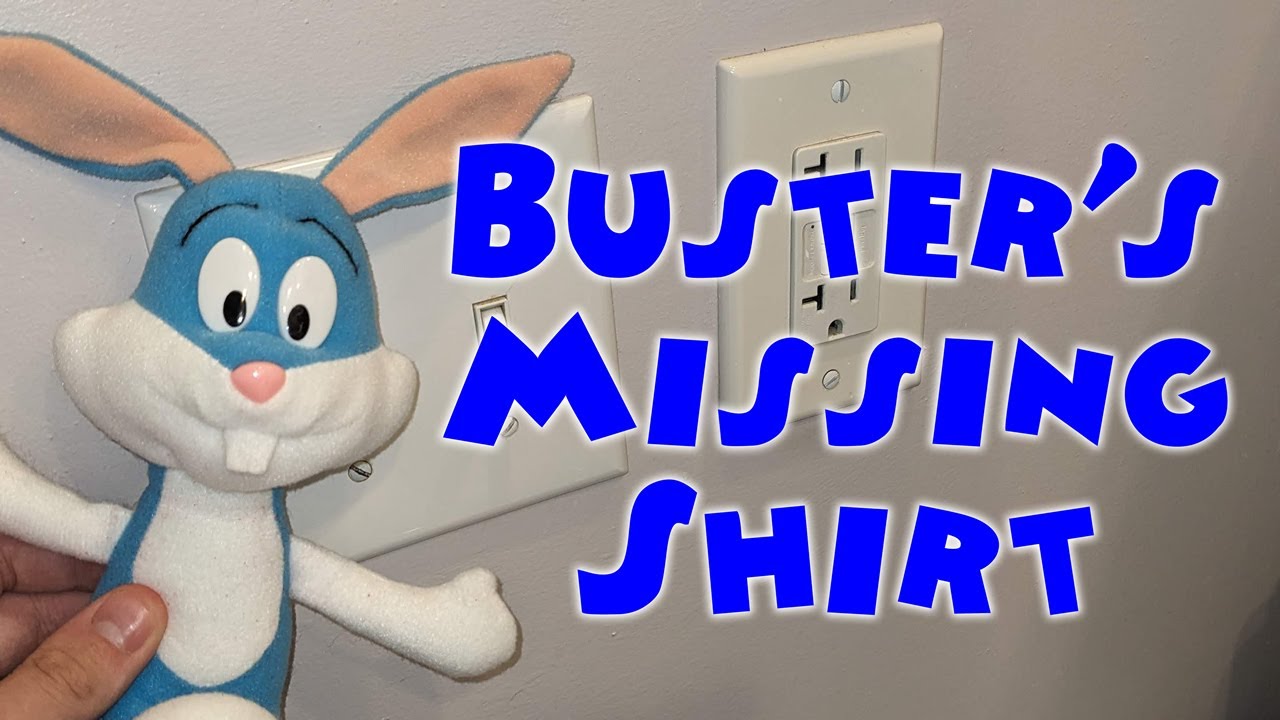Buster's Missing Shirt - Tiny Toon Plush-ventures