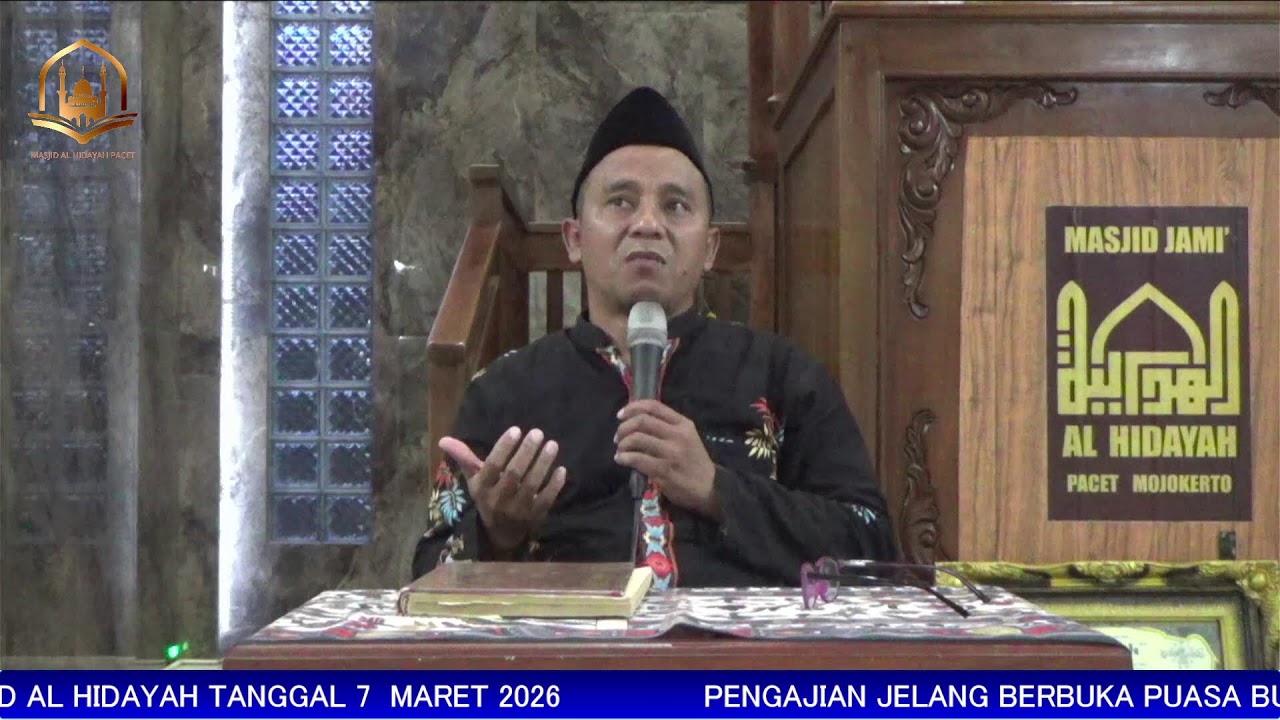PENGAJIAN JELANG BERBUKA PUASA  BULAN SUCI ROMADHON MASJID AL HIDAYAH PACET  7  MARET  2026
