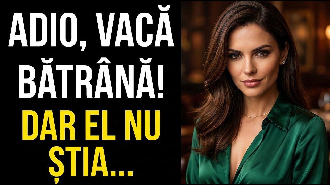 Am primit un SMS de la soț: „Adio, vacă bătrână, lucrurile tale sunt deja la gunoi!” @IstoriiCrude