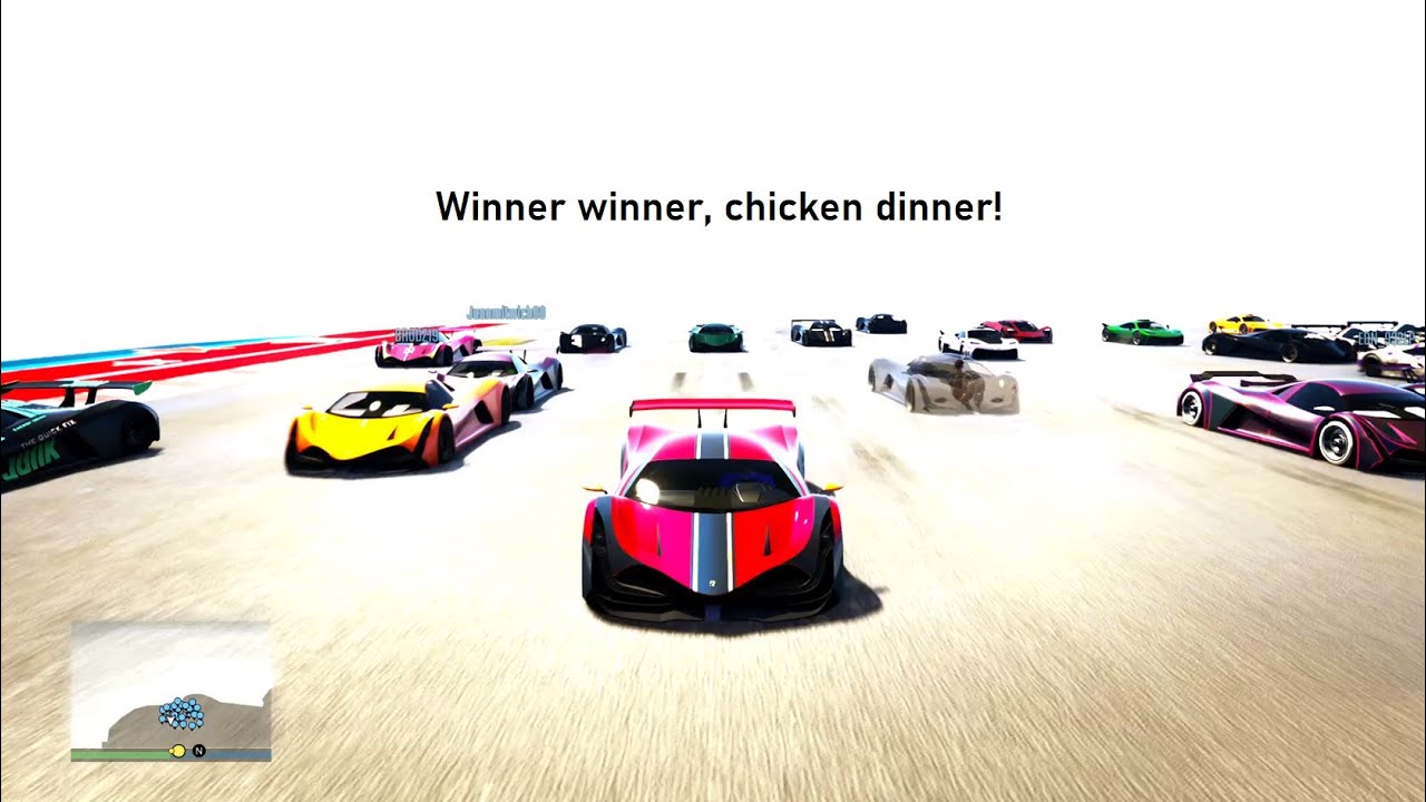 Clean Race Led To Victory - GTA 5 Online