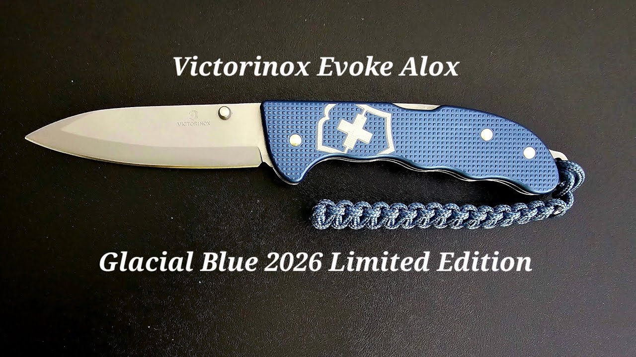 Victorinox Evoke Alox Limited Edition 2026 Glacial Blue