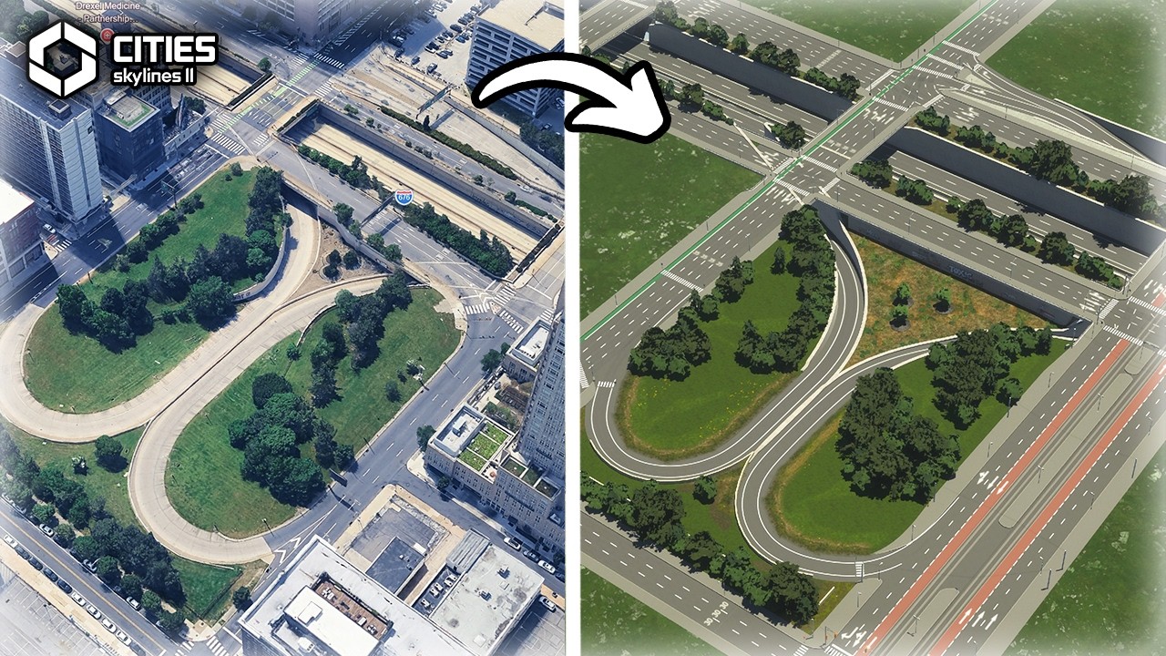 Can I Recreate Philadelphia's Downtown in Cities Skylines 2? | Fewladelphia