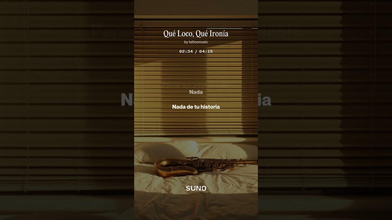 Qué Loco, Qué Ironía 