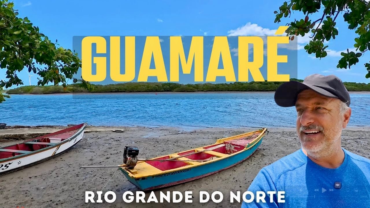 UM PARAÍSO CHAMADO GUAMARÉ, NO RIO GRANDE DO NORTE!  ENCANTE-SE!