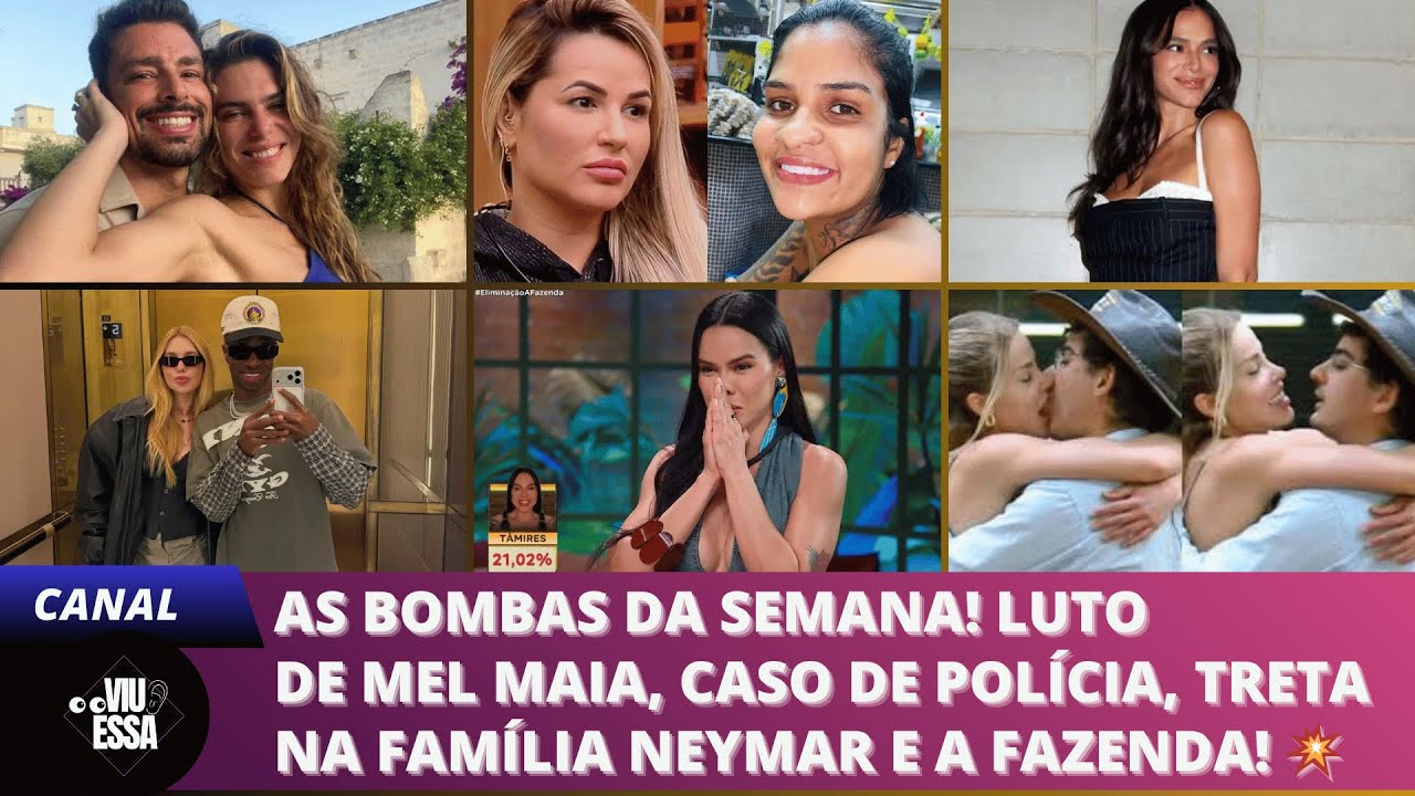 AS BOMBAS DA SEMANA! Luto de Mel Maia, Caso de Polícia, Treta na Família Neymar e A Fazenda! 💥