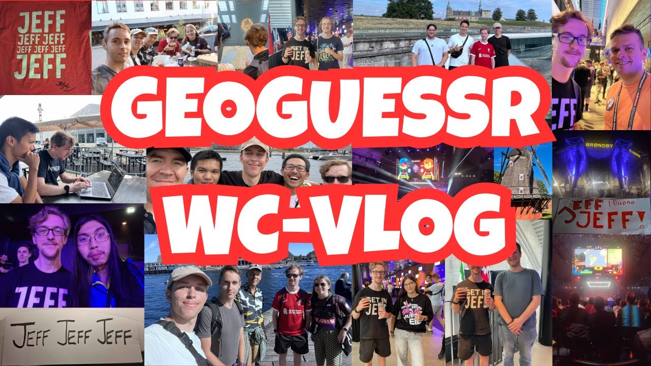 GeoGuessr World Championship 2025 Copenhagen Vlog!