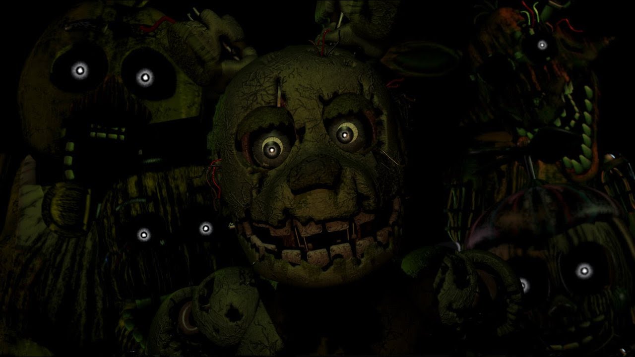 Five Nights At Freddy's 3 - Jumpscares Animatronics