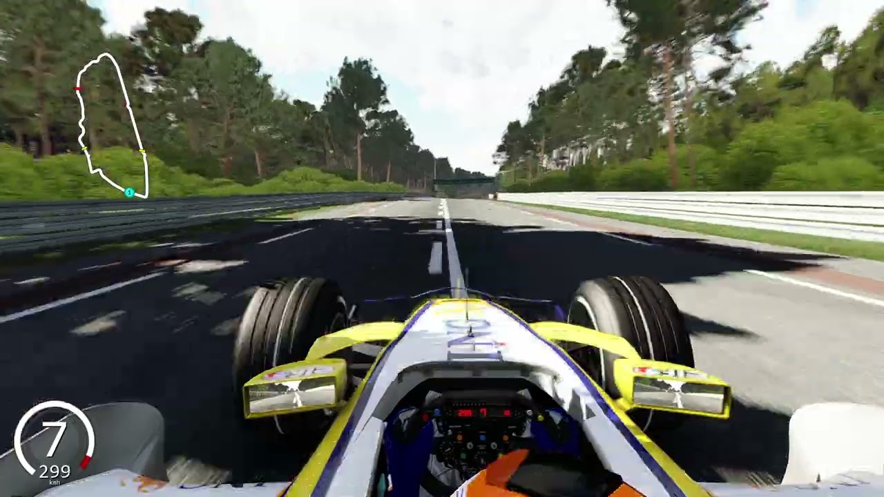 03:06.078 Lap with Renault R28 on Le Mans / Circuit de la Sarthe