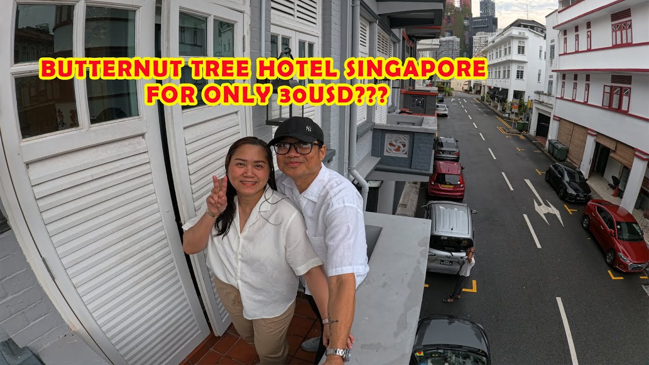 Обзор номера в отеле Butternut Tree (Сингапур).