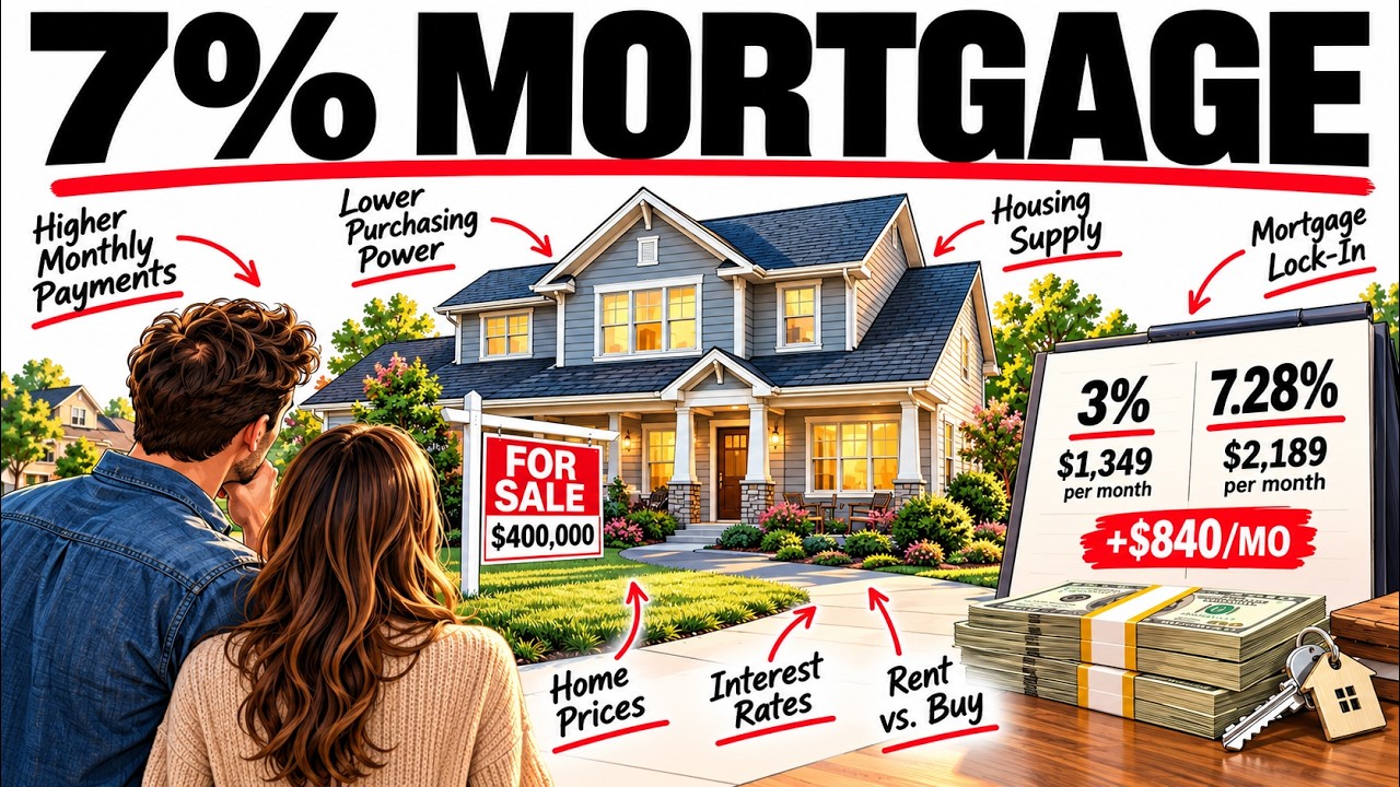 Why 7% Mortgage Rates Don't Make Homes Cheaper