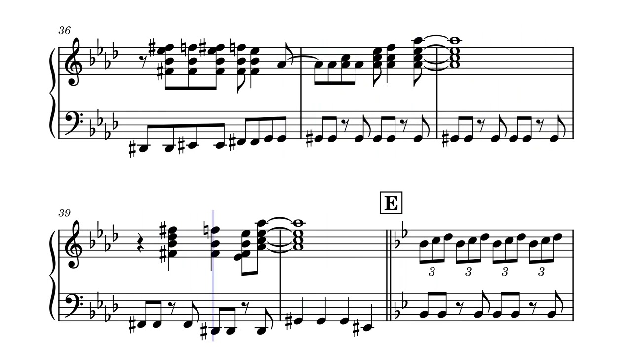 Piano Solo: Shop 'til You Drop (Theme)