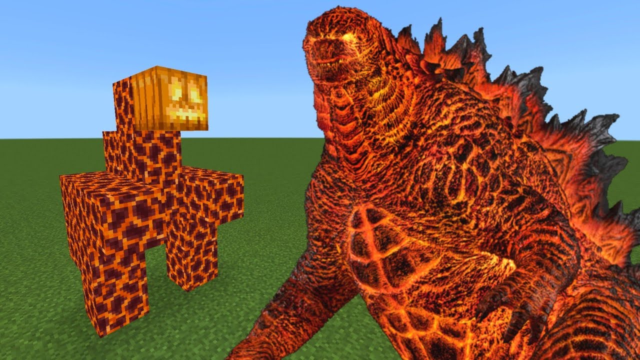 Godzilla Addon in Minecraft PE