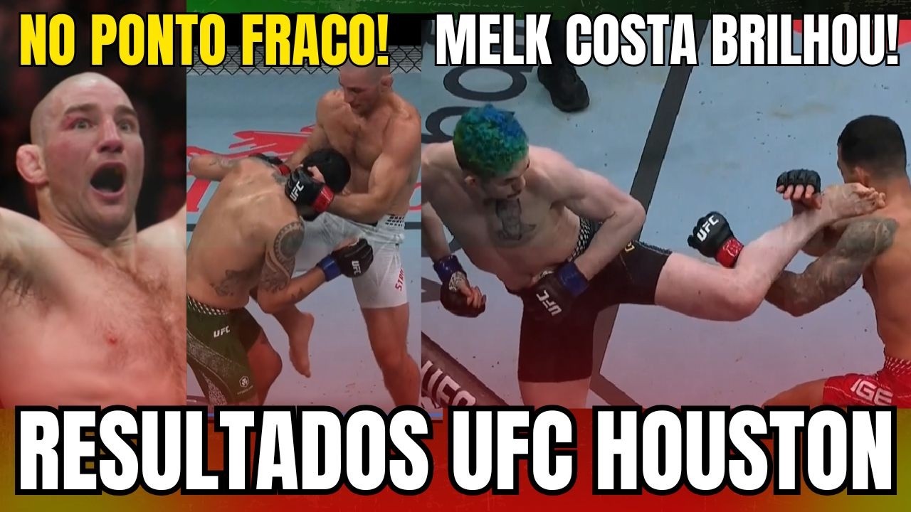 RESULTADOS UFC HOUSTON: STRICKLAND VENCEU HERNANDEZ/ MELK COSTA NOCAUTEOU IGE/ MICHEL PEREIRA VENCE