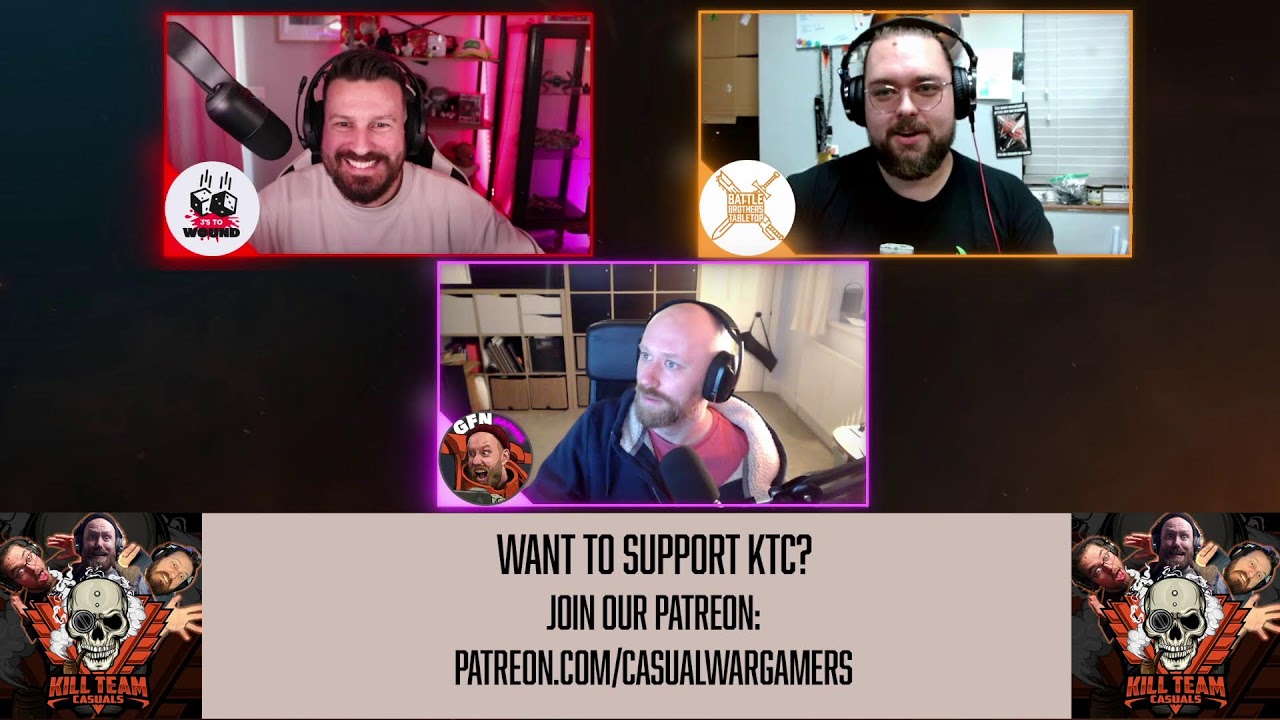 Kill Team Casuals Podcast - Live -  F around and find out