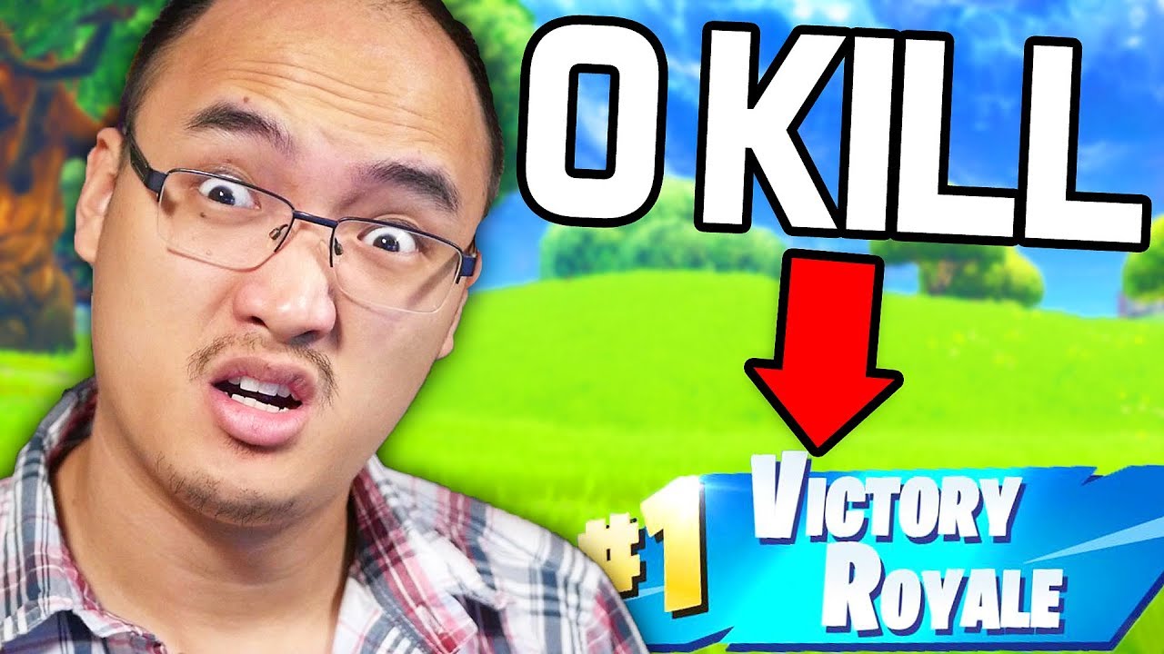 COMMENT GAGNER AVEC 0 KILL SUR FORTNITE BATTLE ROYALE !