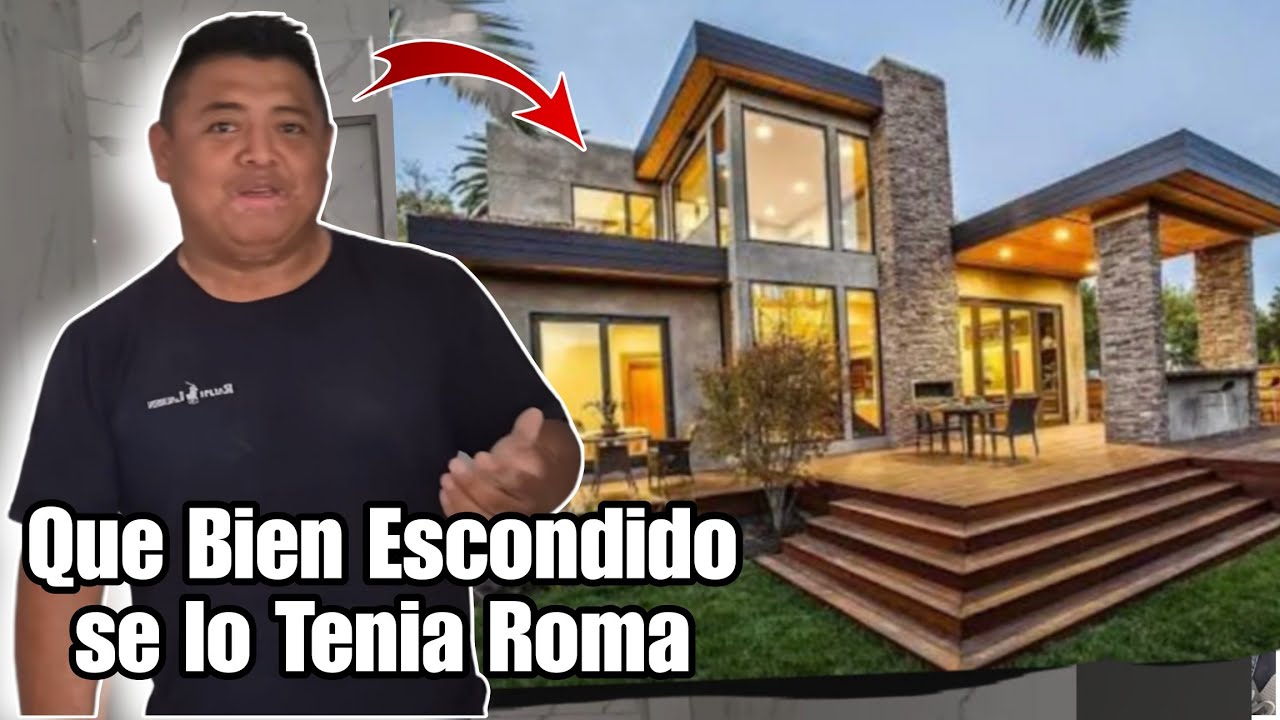 Roma presenta su nueva gran mansión que está construyendo todos quedamos en shock