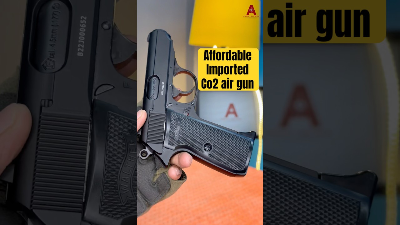 Affordable co2 Air gun in india 🇮🇳 | umarex Walther ppk #co2airgun #airguninindia #waltherppk