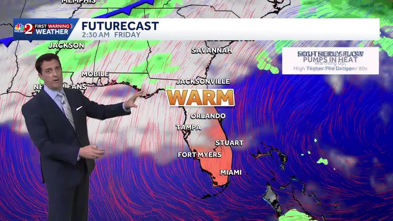 From record heat to wind chills in the 20s Tuesday morning! 2.18.26