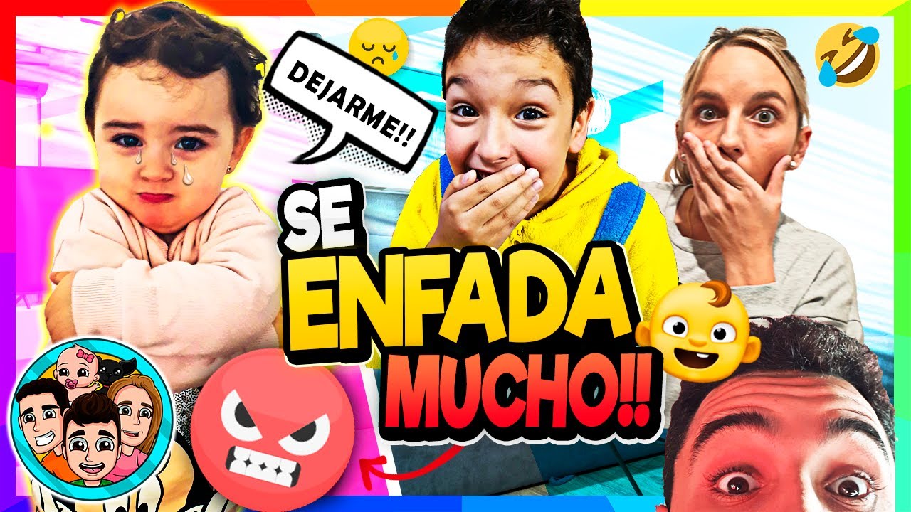 MANERAS de MOLESTAR a Mi HERMANA BEBÉ 😡👶 MOLESTANDO a MÍA con BROMAS en FAMILIA 😅 Se Enfada MUCHO!!😱