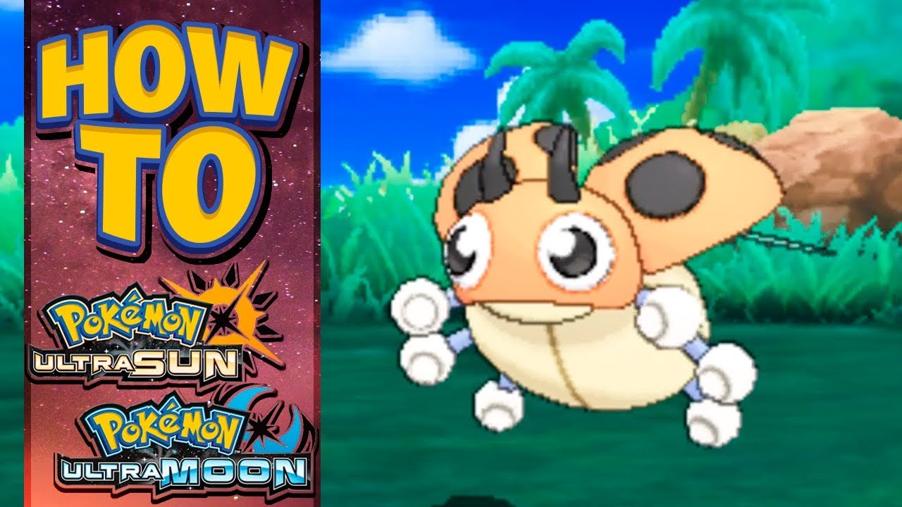 HOW TO GET Ledyba in Pokemon Ultra Sun and Moon