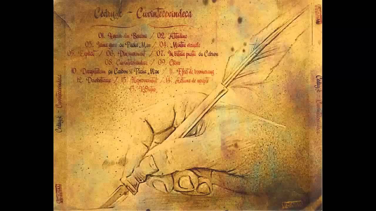 Cedry2k   Din Mormant Album CuvinteCeVindeca