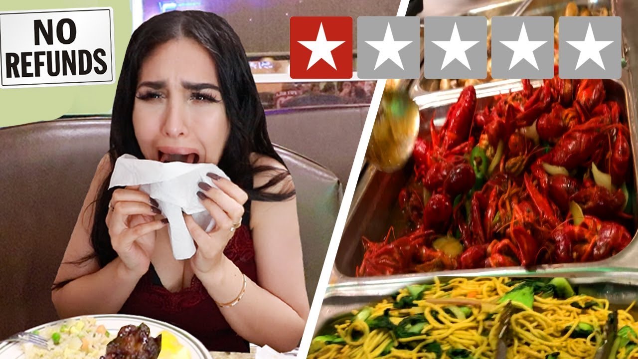 EATING at the WORST REVIEWED BUFFET in MY CITY (1 STAR)